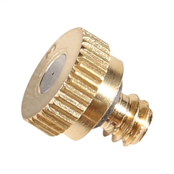 10/24 UNC Garden Metal Brass Jet Water Mist Spray Nozzle For Cooling System