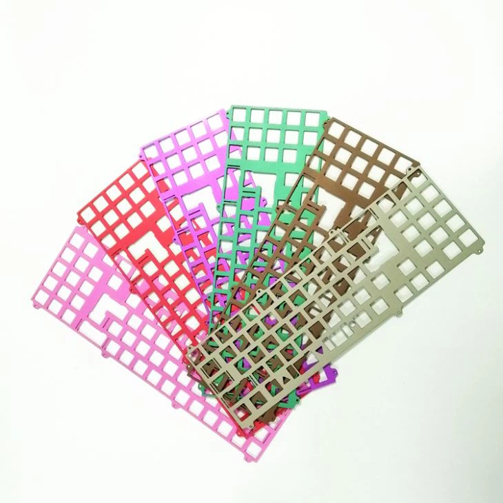 Anodizing Aluminum Keyboard Cnc Machining Mechanical Keyboard Plate Case Parts
