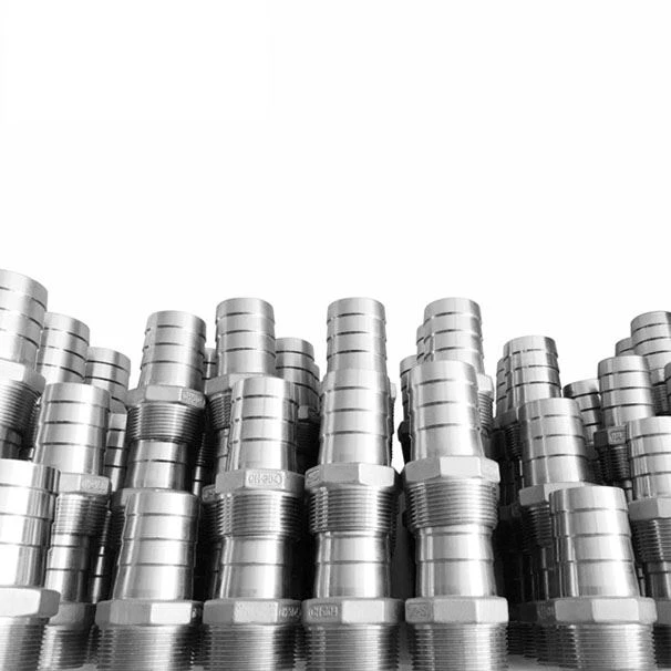 Cnc Machining Parts Hose Nipple Stainless Steel Pipe Fittings