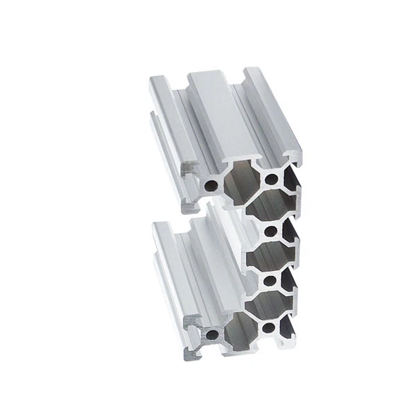 Silver Black Anodizing Aluminium V-slot Extrusion Profile 4080